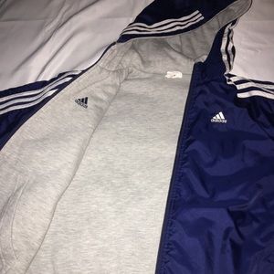 Two sided adidas boys jacket